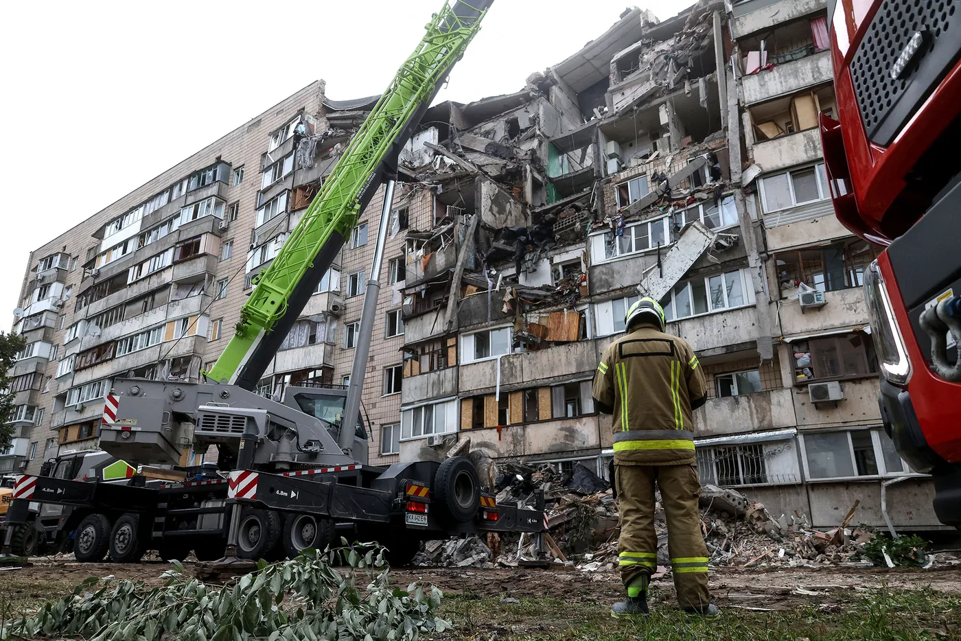 Cuộc không kích của Nga khiến 11 người thiệt mạng tại Kyiv trước thềm hội nghị thượng đỉnh NATO