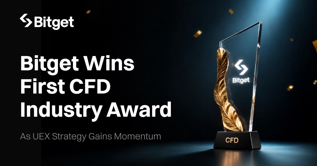 Bitget chinh phục giải thưởng CFD đầu tiên, chiến lược đa tài sản ghi dấu ấn mạnh mẽ